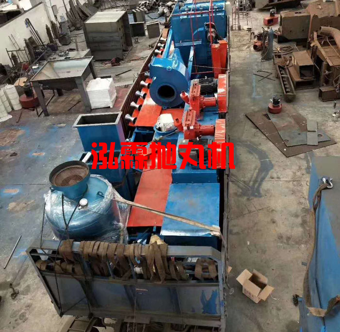 抽油桿拋丸機發貨現場